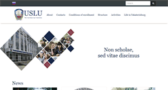 Desktop Screenshot of en.usla.ru