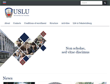 Tablet Screenshot of en.usla.ru